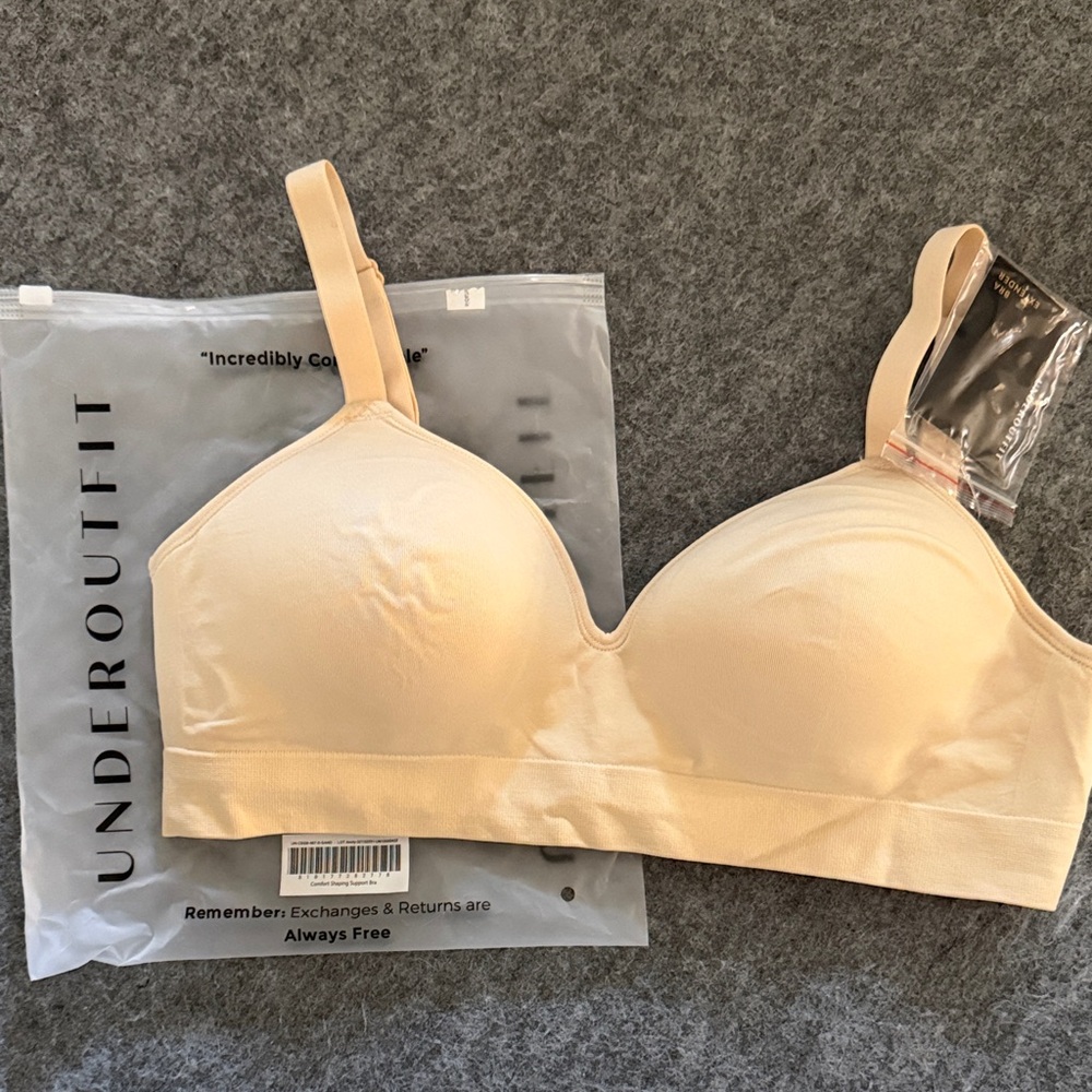 Underoutfit Women's Soft Beige Bra